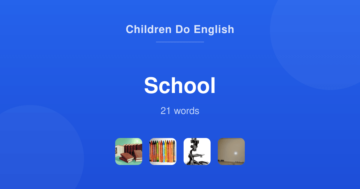 How to Teach Kids English Vocabulary